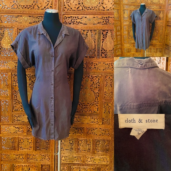 Cloth & Stone Dresses & Skirts - Cloth & Stone Button Down Dress